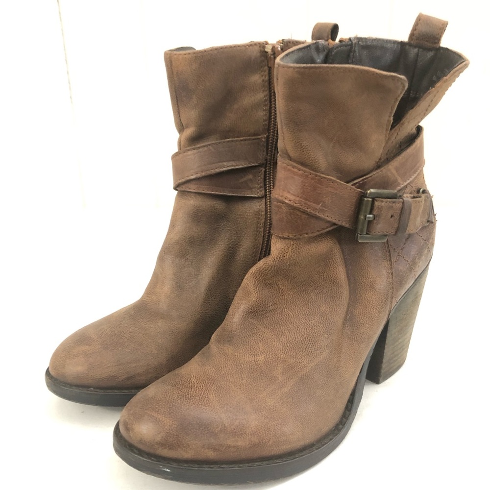 STEVE Madden l Sz 7 l Leather Ankle Boots l REESEA - Picture 9 of 15